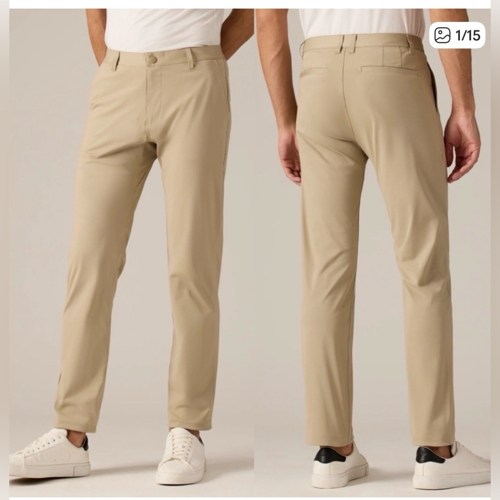 Rhone Commuter Pants in Khaki Tan Men’s Size 40